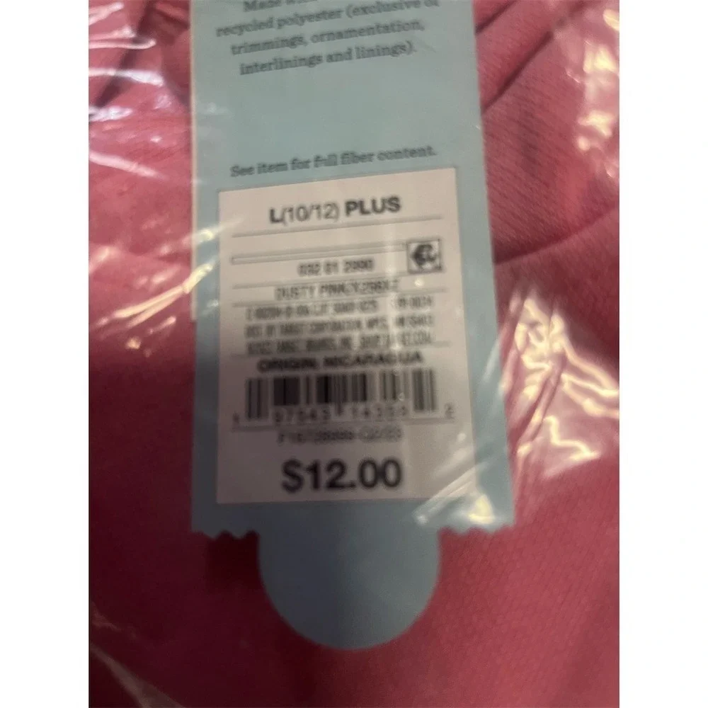 Cat & Jack Hoodie Girls Size 16/18 Dusty Pink Fleece Pullover Kangaroo‎